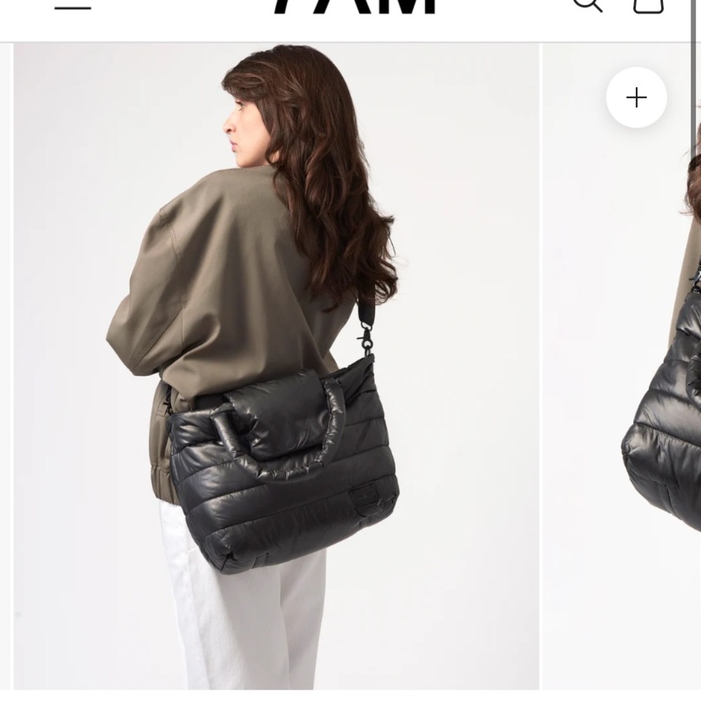 7am enfant Capri crossbody tote diaper bag